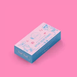   Komposztálható, lebomló kutya kakizacsi 1 doboz (21 tekercs), pink/ BAG ORGANI