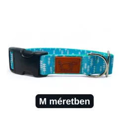   Trendi nyakörv kutyáknak M méretben / Collarful (magyar termék)