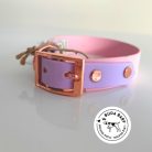 BioThane nyakörv kutyáknak rózsaszín állítható 34-41 cm  - 2,5 cm széles / DOGoods