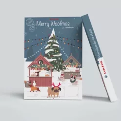   Adventi naptár kutyáknak, Hipoallergén, 'Christmas Market' 2025, Pet's Best