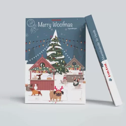 Adventi naptár kutyáknak, Hipoallergén, 'Christmas Market' 2025, Pet's Best