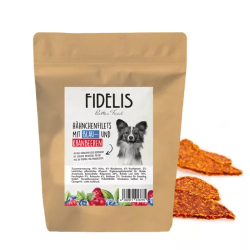 Csirkemellfilé áfonyával és vörös áfonyával 100g / Fidelis