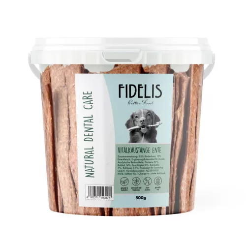 NATURAL DENTAL CARE - kacsás rágóka 500g / Fidelis