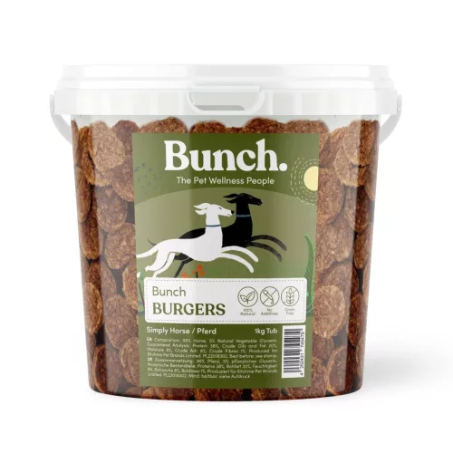 Lóhúsos burger jutalomfalat kutyáknak 1kg / Bunch