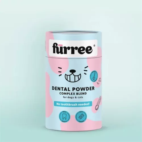 Természetes fogkő és szájszag elleni por kutyáknak 100g / Fürree Dental Powder 
