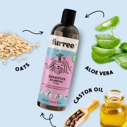 100% természetes kutyasampon érzékeny bőrre 250ml / Fürree Sensitive