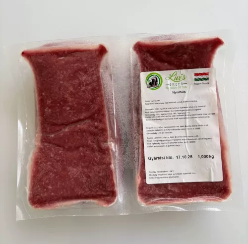 Nyúlhús darálva 1 kg / Livi's green - BARF hús