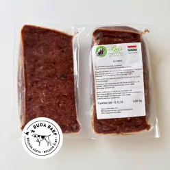   Ló menü sárgarépával EGYFEHÉRJÉS 1 kg / Livi's green - BARF hús kutyáknak