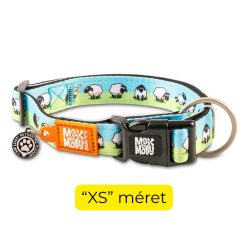   GOTCHA! Okos Nyakörv QR-ID azonosítóval és Geo-értesítéssel - Bárányos mintával "XS" méret/ Max & Molly