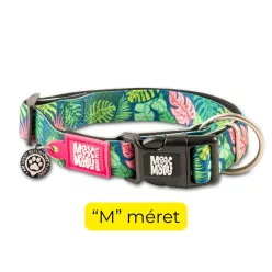   GOTCHA! Okos Nyakörv QR-ID azonosítóval és Geo-értesítéssel - Trópusi mintával "M" méret/ Max & Molly