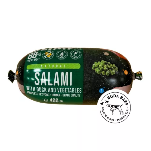 Kacsahúsos párolt menü borsóval és sárgarépával 400g / Olimp