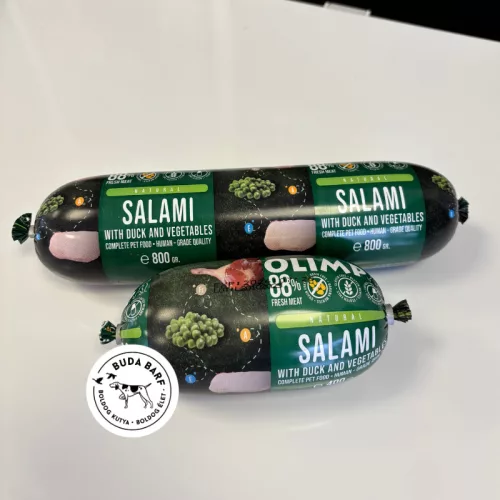 Kacsahúsos párolt menü borsóval és sárgarépával 800g / Olimp