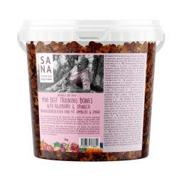   Marhahúsos tréningsnack málnával és spenóttal 1 kg/ SANA