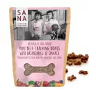 Marhás tréningsnack málnával és spenóttal 100g/ SANA