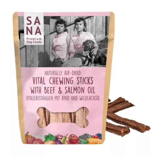 Vital marhás rágópálcika vadlazacolajjal 150g/ SANA