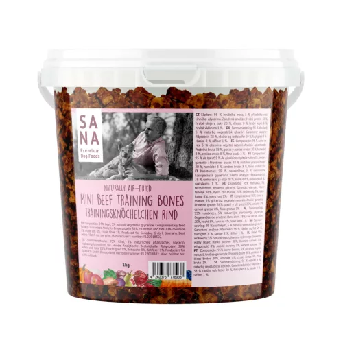 Marhahúsos tréningsnack 1 kg/ SANA