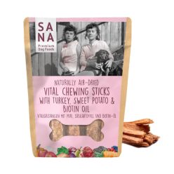   Vital pulykás rágópálcika biotinnal és lenmaggal 150g / SANA