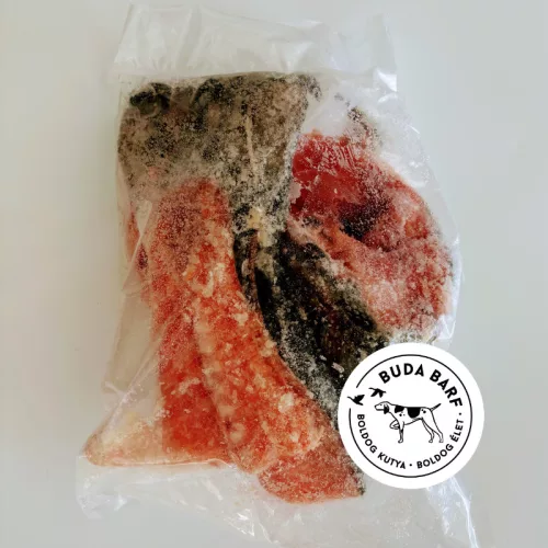 Lazacfej és gerinc kb. 1 kg / Special dog food - BARF hús kutyáknak