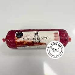   Muflon és nyúl menü céklával 500gr / Special dog food - BARF hús kutyáknak