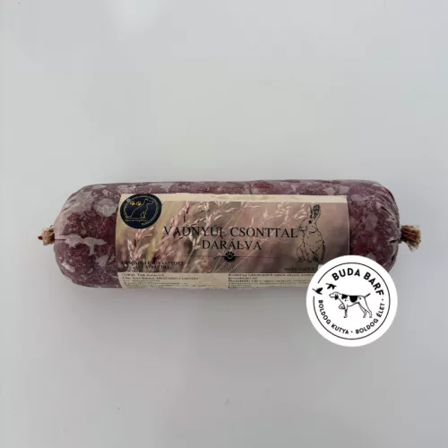 Vadnyúl csonttal darálva 500g / Special dog food - BARF hús