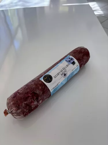 Szarvas és liba menü 800g / Special dog food - BARF hús kutyáknak
