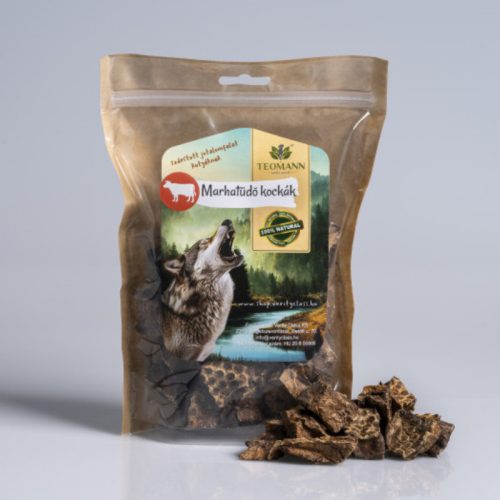 Szárított Marhatüdő kockák 125g / TEOMANN