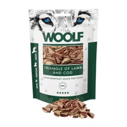 Bárány-tőkehal jutalomfalat kockák 100g / Woolf