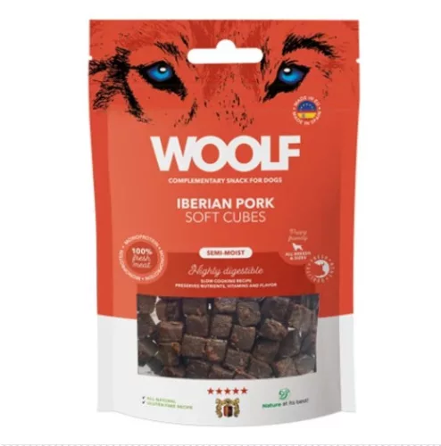 Főtt Ibériai sertéshús kockák (SOFT) - monoprotein 100g
