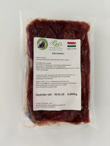 Kacsamáj 500g / Livi's green - BARF hús