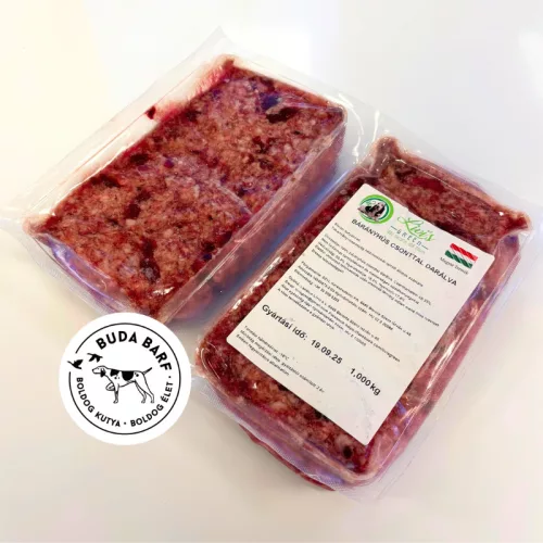 Bárányhús csonttal darálva 1kg / Livi's green - BARF hús kutyáknak