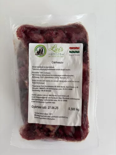 Csirkeszív 500g / Livi's green