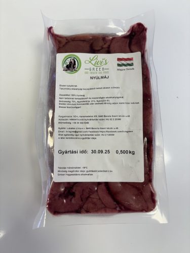 Nyúlmáj 500g / Livi's green - BARF hús