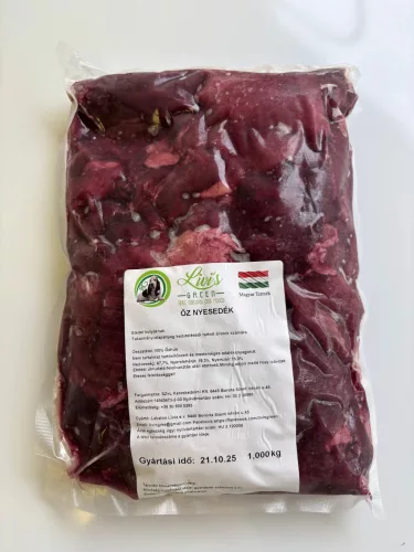 Őzhús nyesedék 1 kg / Livi's green - BARF hús