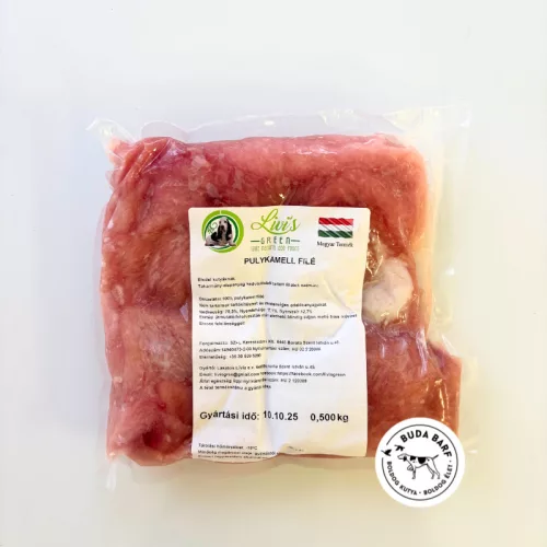 Pulykamellfilé darabolva 500g / Livi's green - BARF hús