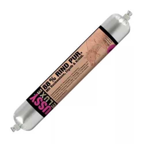 Pussy Deluxe Macskamenü - Tiszta marha hajdinával, tojássárgával és krill olajjal, 100g / MEATLOVE