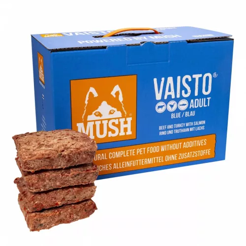 Mush Blue Marha-Pulyka-Lazac barf komplett menü 10kg / Farkaskonyha - BARF hús kutyáknak