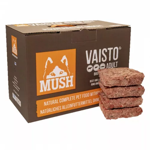 Mush Brown Marha-Bárány-Lazac Barf komplett menü 10kg/Farkaskonyha - BARF hús kutyáknak