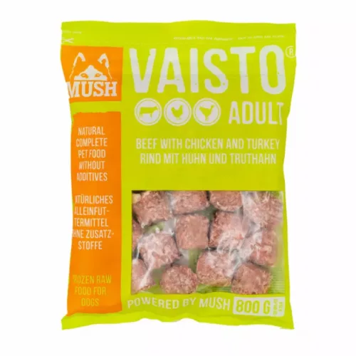 Mush Green Marha-Csirke-Pulyka barf komplett menü 800g/Farkaskonyha