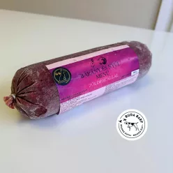   Bárány és Nyúl menü zöldpacallal / Special Dog food - BARF hús kutyáknak