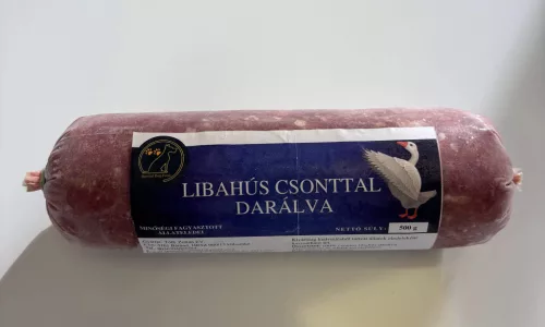 Libahús csonttal darálva 500g / Special dog food - BARF hús kutyáknak