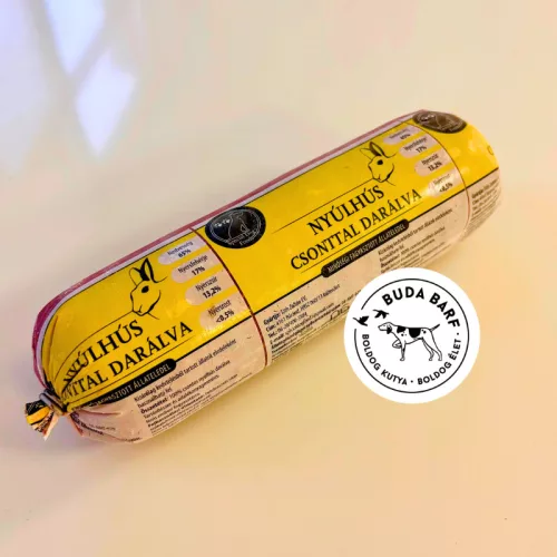 Nyúlhús csonttal darálva 500g / Special dog food - BARF hús