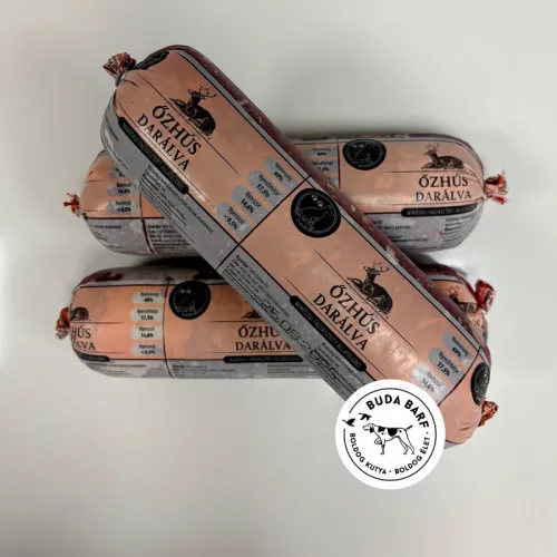 Őzhús darálva 500g / Special dog food - BARF hús