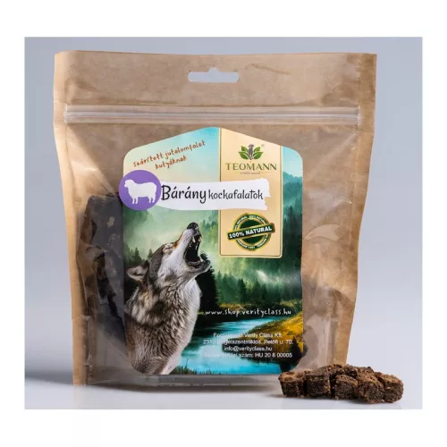 Szárított Bárány Kockafalatok 200g / Teomann