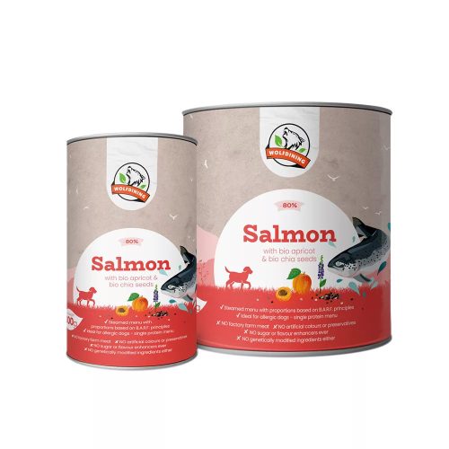 LAZAC párolt menü kutyáknak 800g/FARKASKONYHA