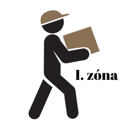 Saját szállítás I. zóna - csak bizonyos településekre!