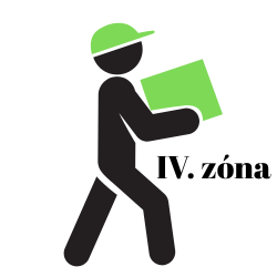 Saját szállítás IV. zóna - csak bizonyos településekre!